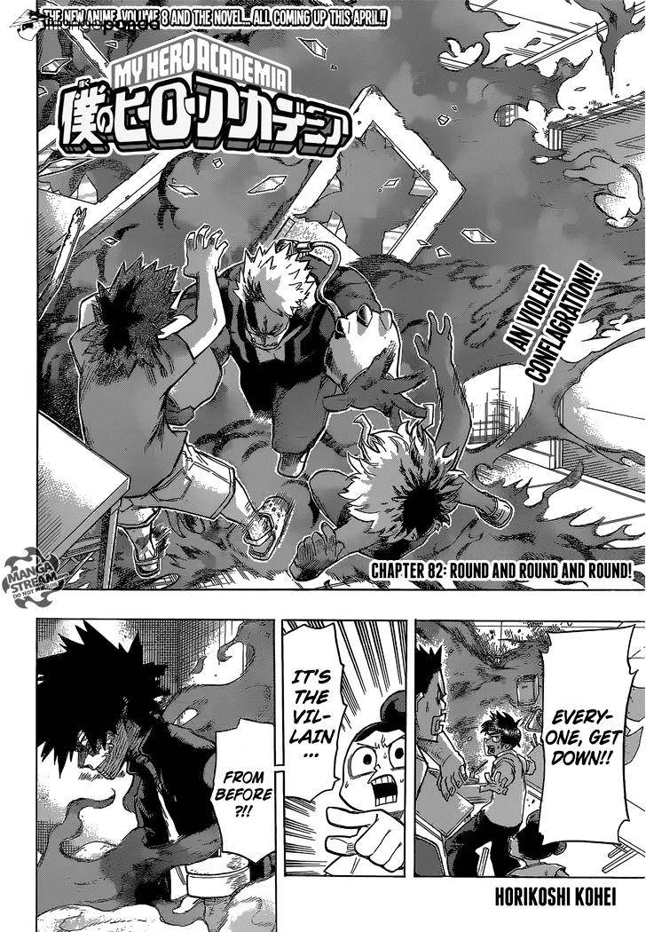 Boku No Hero Academia - Chapter 82