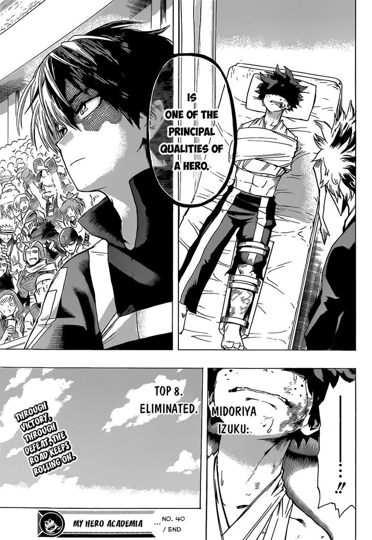 Boku No Hero Academia - Chapter 40 : Filial Independence