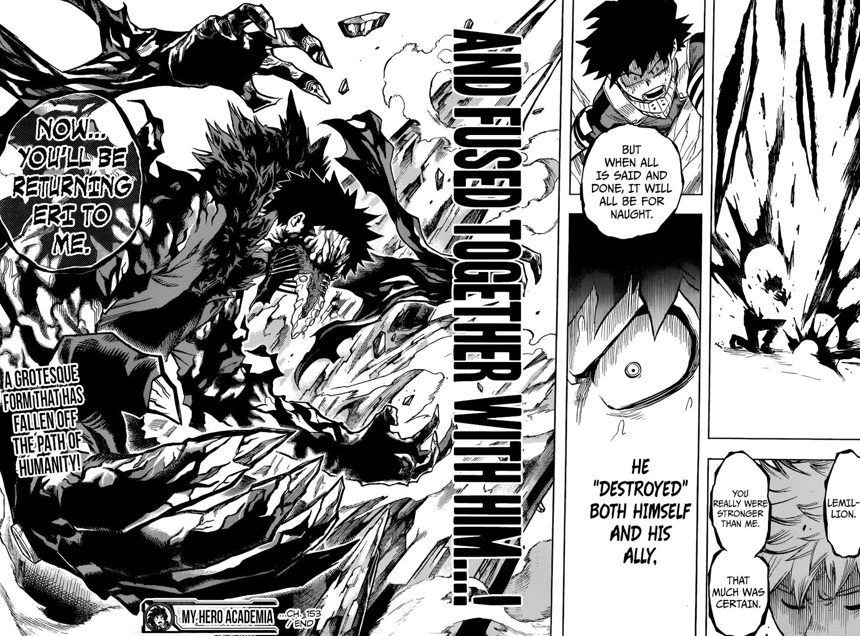 Boku No Hero Academia - Chapter 153 : Transform!