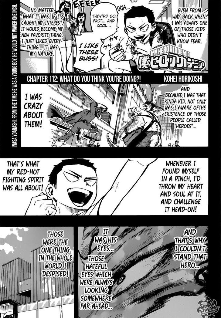 Boku No Hero Academia - Chapter 112