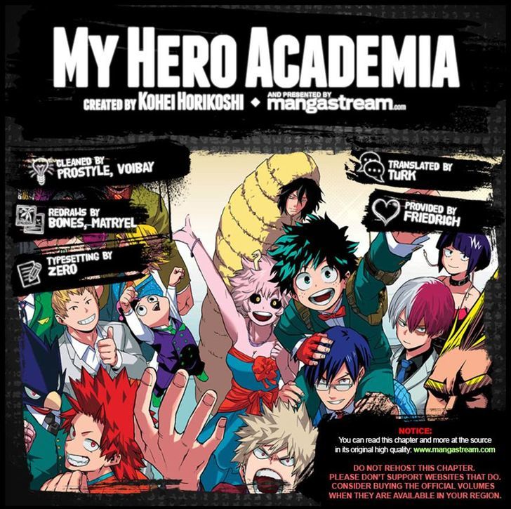 Boku No Hero Academia - Chapter 112