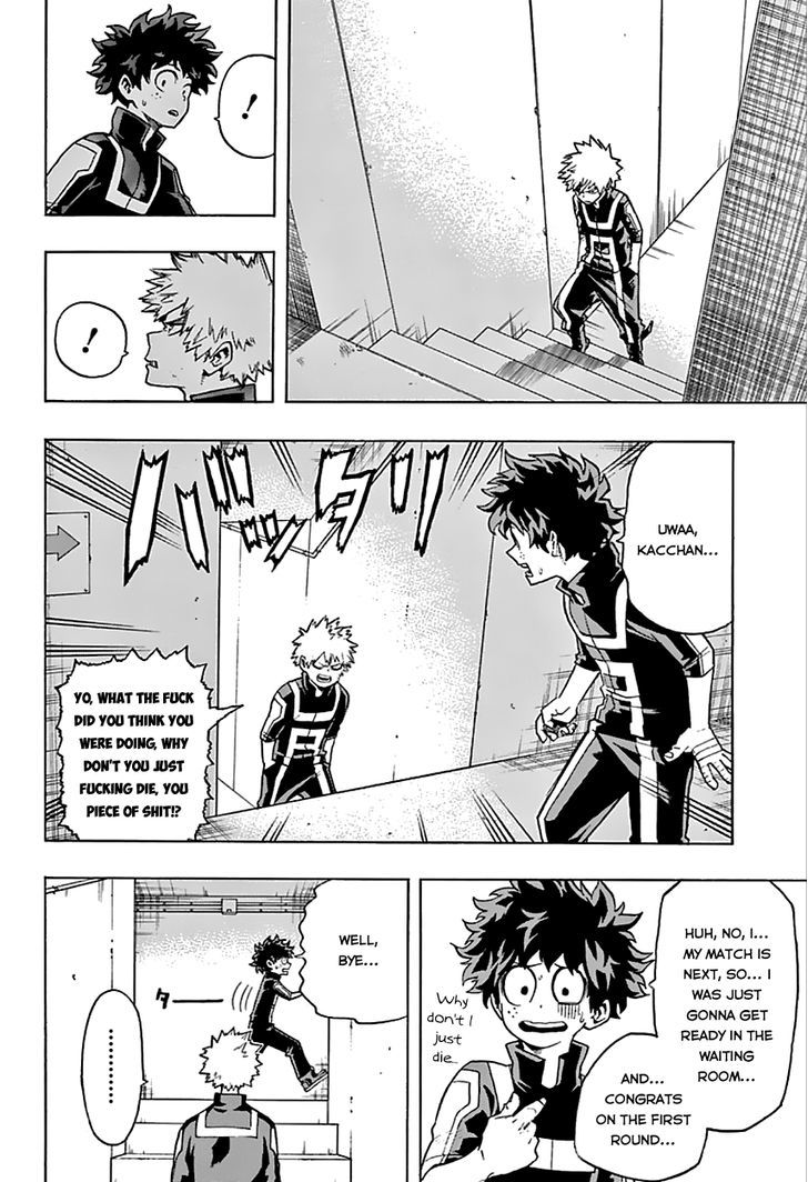 Boku No Hero Academia - Chapter 37 : Midoriya And Endeavor