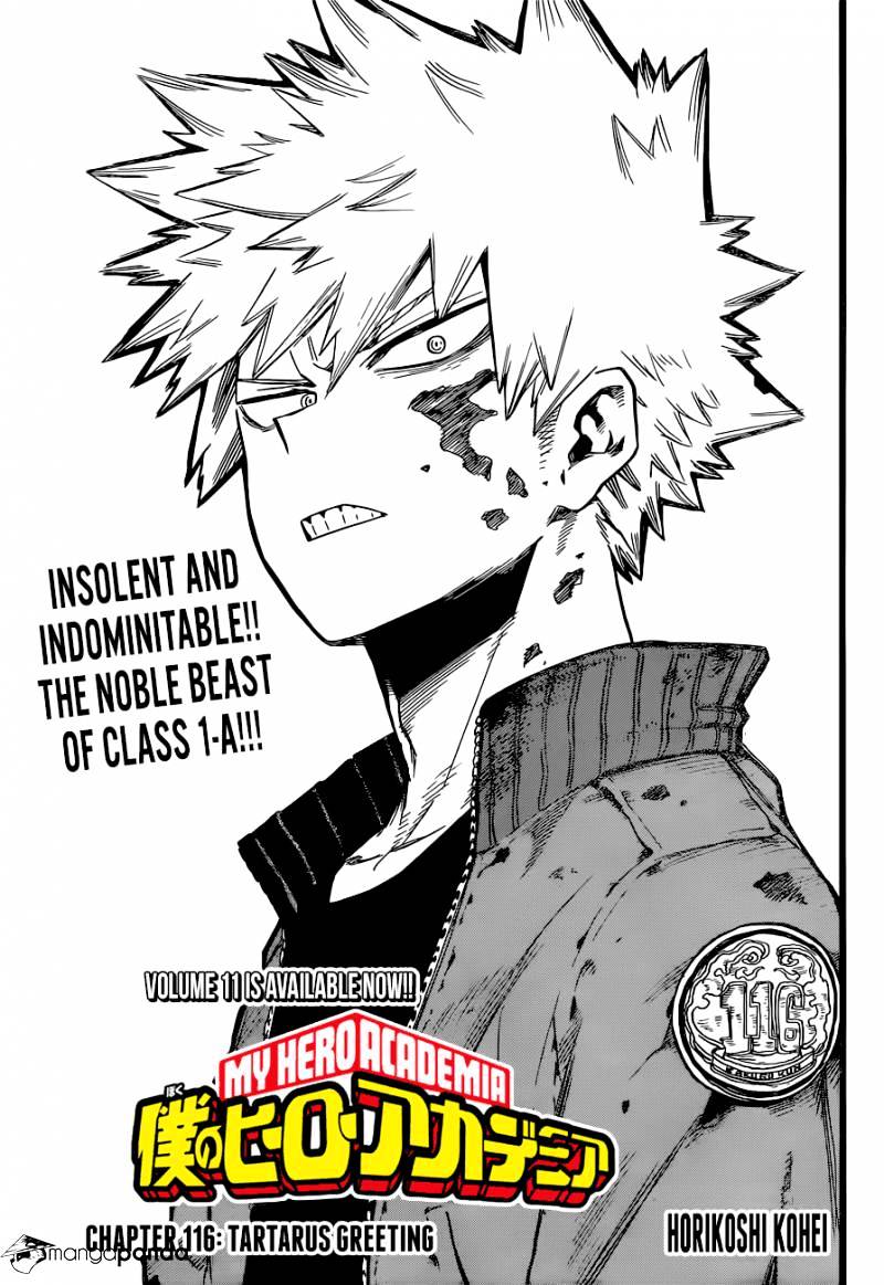 Boku No Hero Academia - Chapter 116