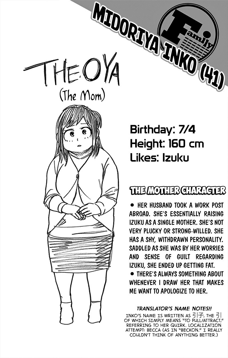 Boku No Hero Academia - Chapter 99.5 : Volume 11 Omake