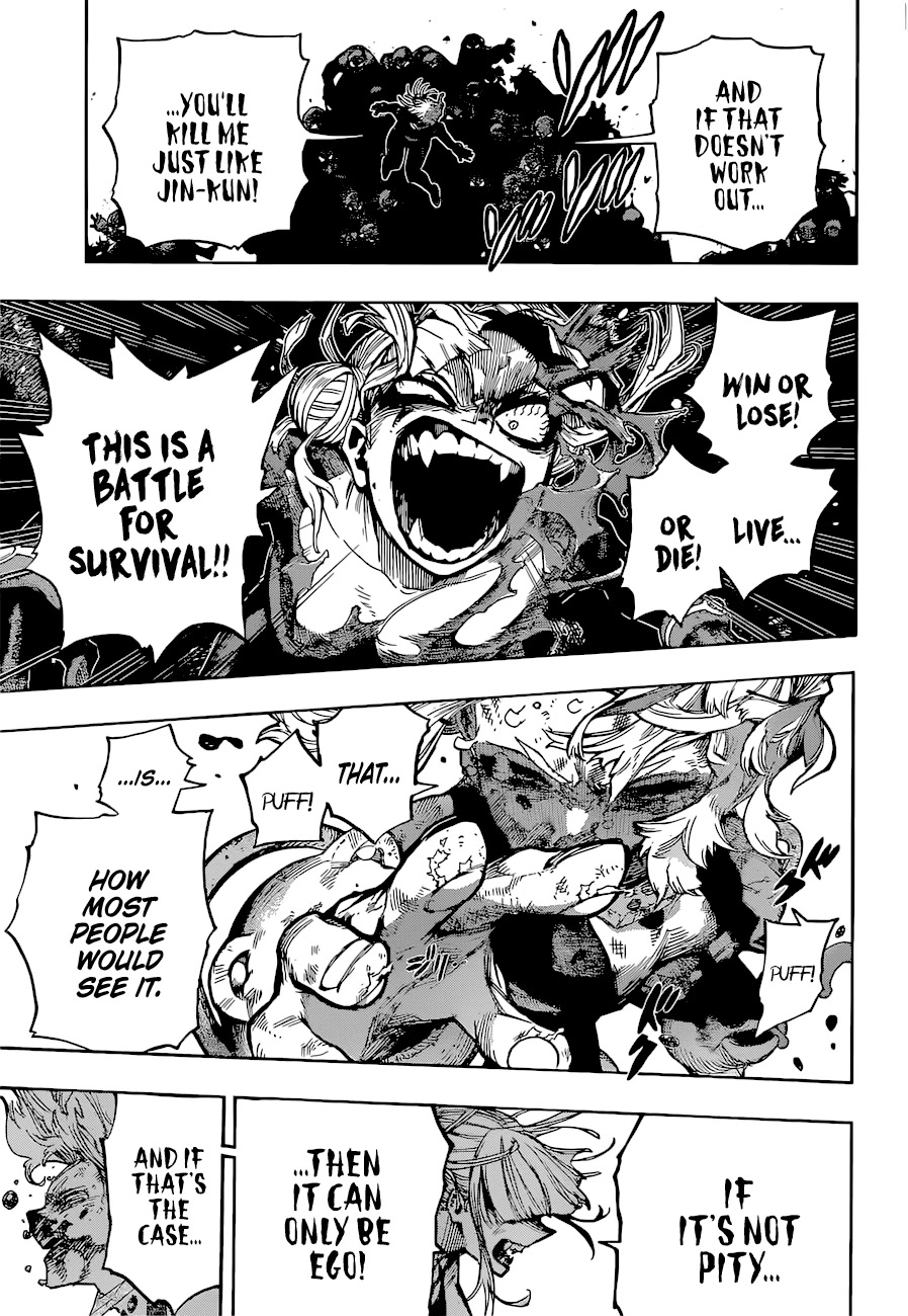 Boku No Hero Academia - Chapter 393: A Girl's Ego