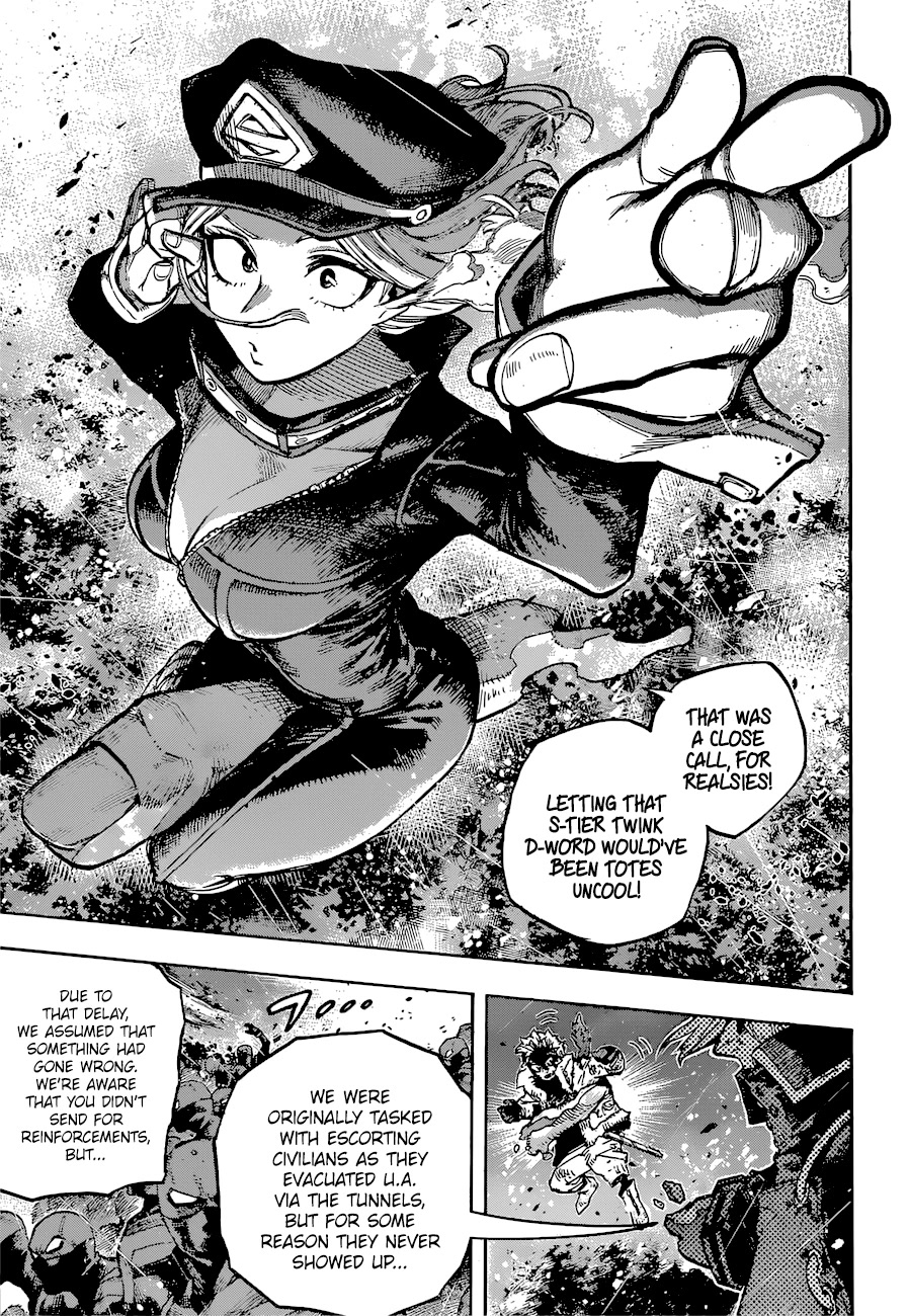 Boku No Hero Academia - Chapter 380: Close Call For Realsies