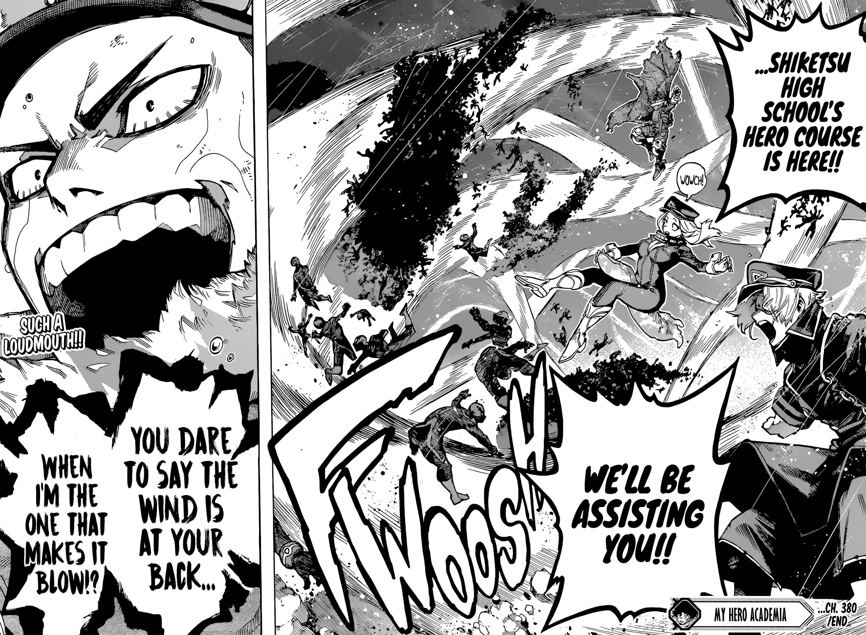 Boku No Hero Academia - Chapter 380: Close Call For Realsies