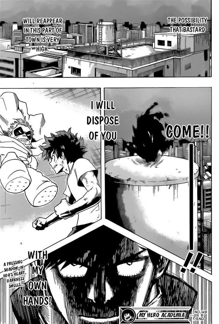 Boku No Hero Academia - Chapter 49 : Midoriya And Shigaraki