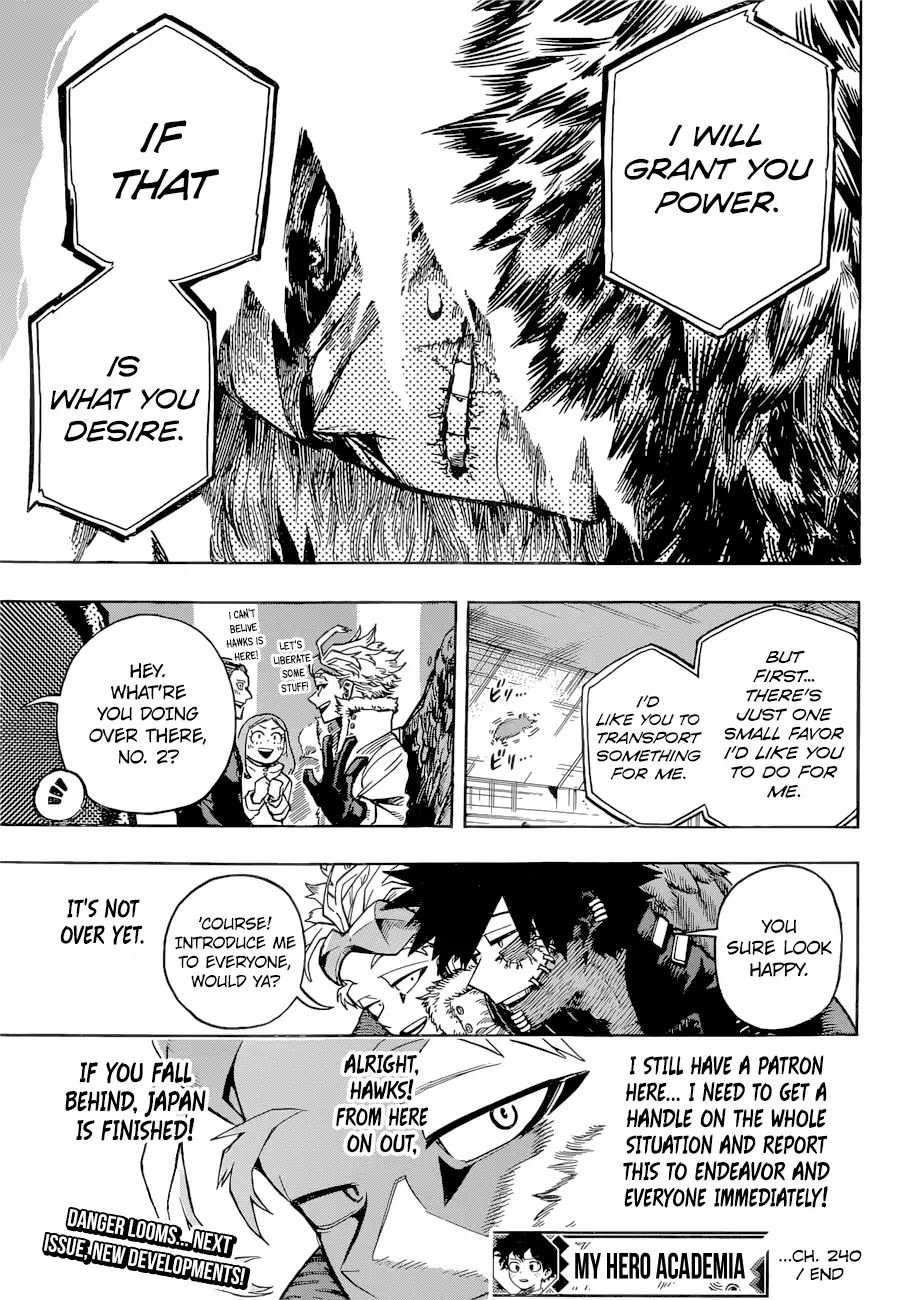 Boku No Hero Academia - Chapter 240: Power