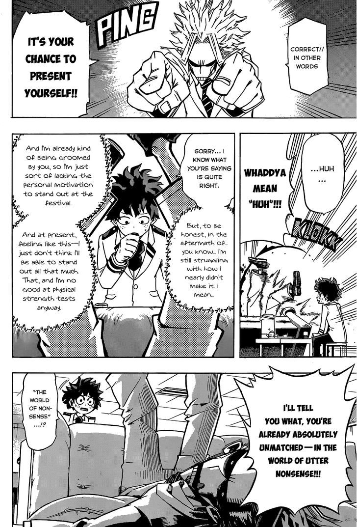 Boku No Hero Academia - Chapter 23 : Roaring Sports Festival