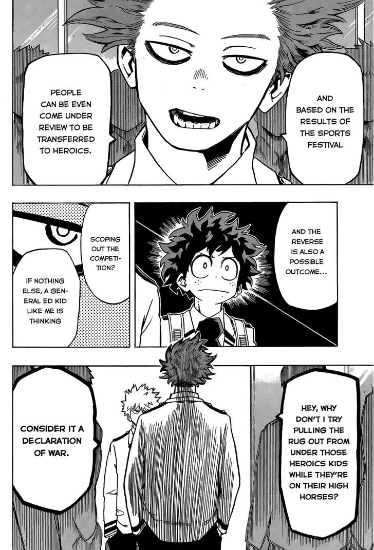 Boku No Hero Academia - Chapter 23 : Roaring Sports Festival