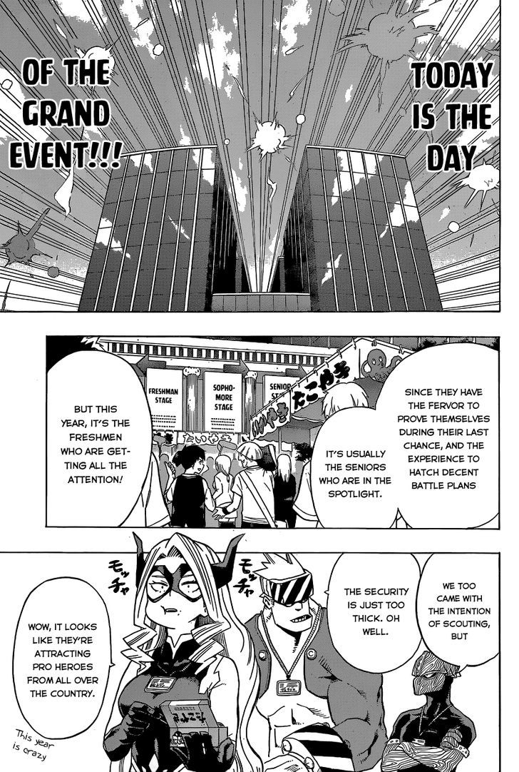 Boku No Hero Academia - Chapter 23 : Roaring Sports Festival