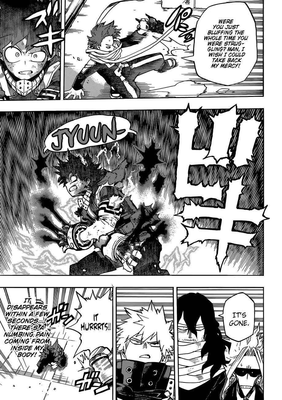 Boku No Hero Academia - Chapter 215: The Final Chapter! Midoriya Vs. Shinsou!