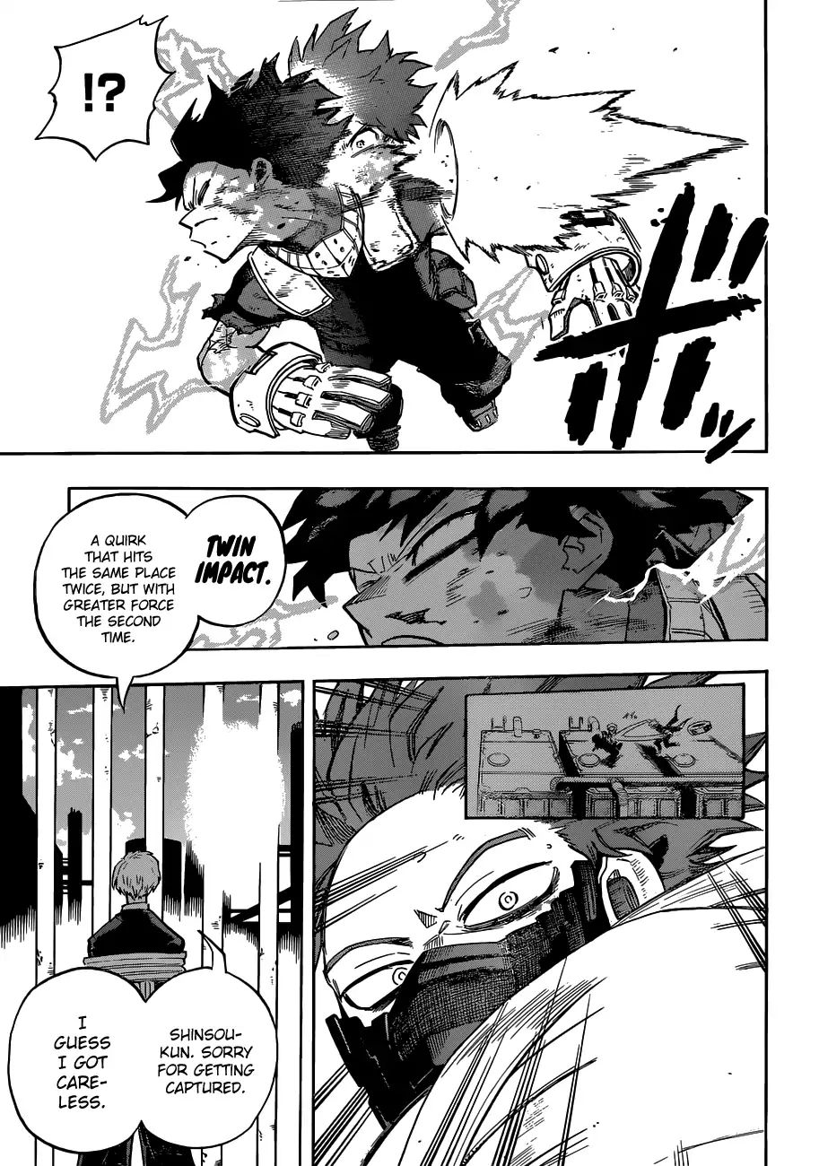 Boku No Hero Academia - Chapter 215: The Final Chapter! Midoriya Vs. Shinsou!