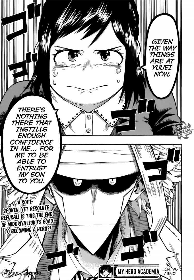 Boku No Hero Academia - Chapter 96