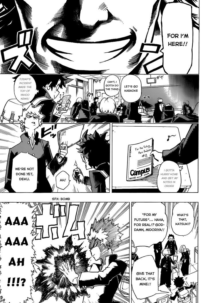 Boku No Hero Academia - Vol.1 Chapter 1 : Midoriya Izuku The Origin