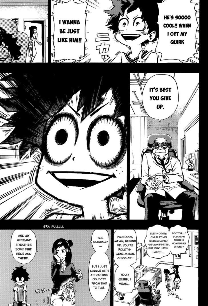 Boku No Hero Academia - Vol.1 Chapter 1 : Midoriya Izuku The Origin