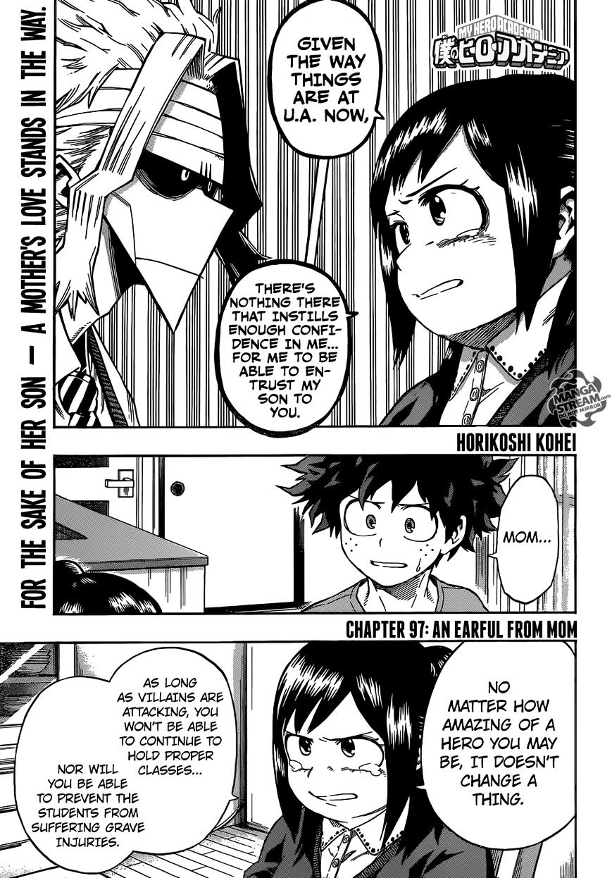 Boku No Hero Academia - Chapter 97