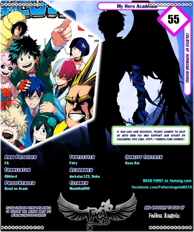 Boku No Hero Academia - Boku No Hero Academia Manga-Vol.tbd Chapter 55