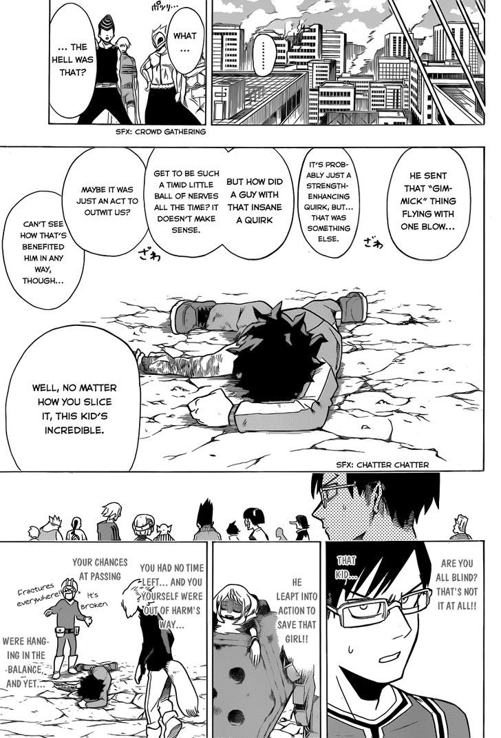 Boku No Hero Academia - Chapter 4 : The Starting Line