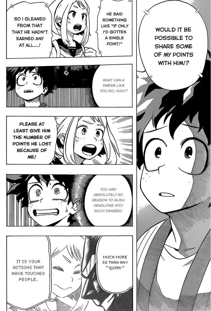 Boku No Hero Academia - Chapter 4 : The Starting Line