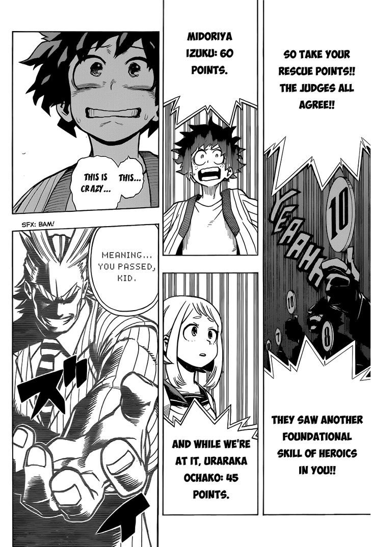 Boku No Hero Academia - Chapter 4 : The Starting Line