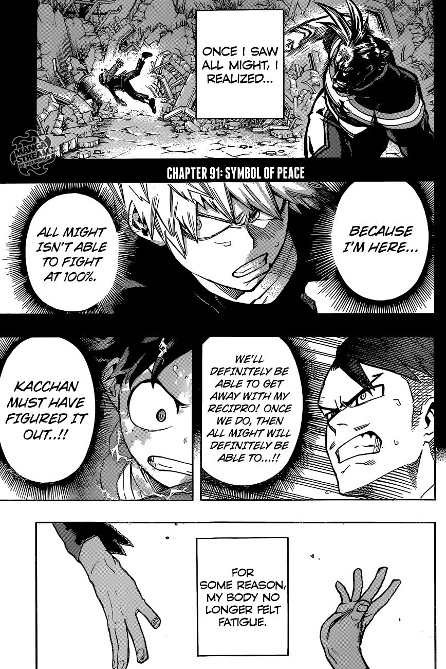 Boku No Hero Academia - Chapter 91