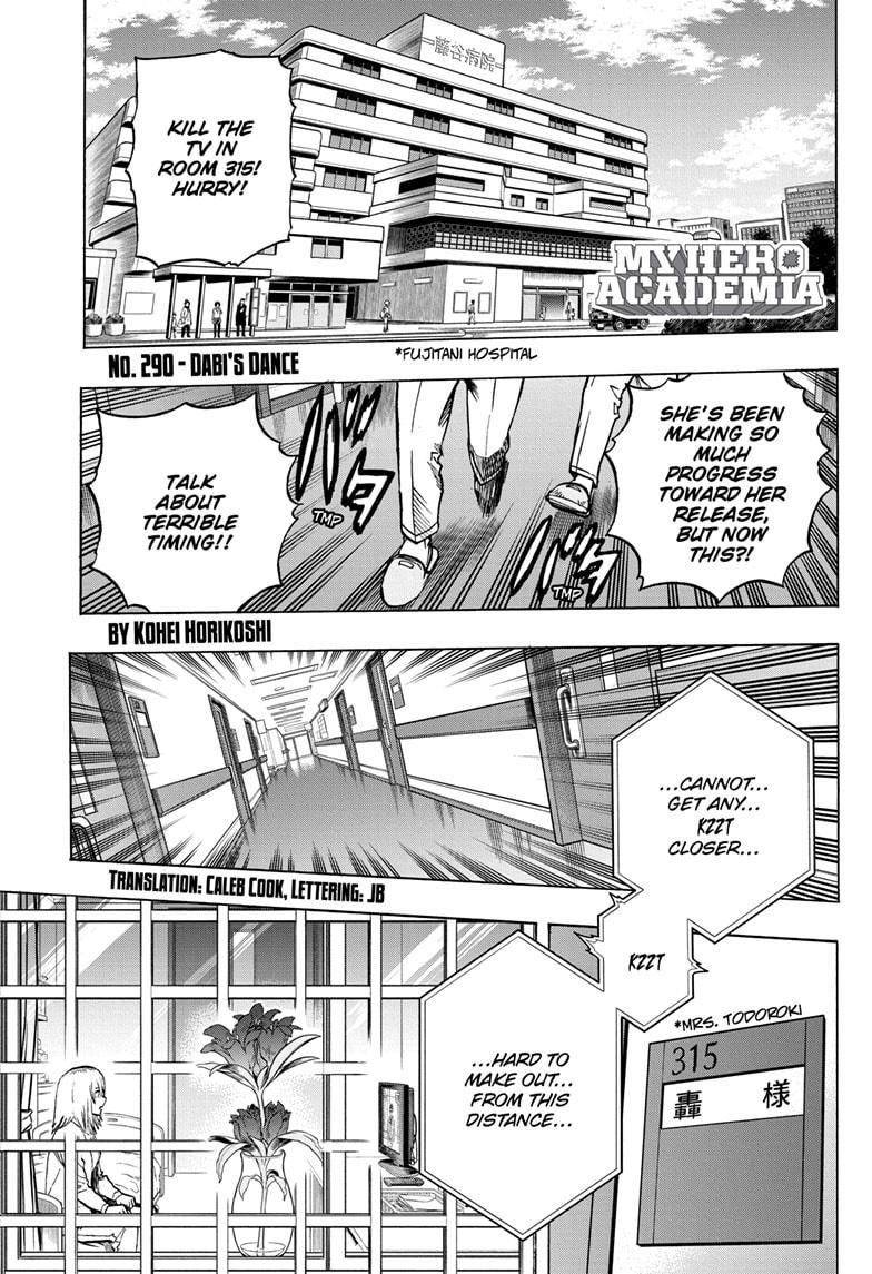 Boku No Hero Academia - Chapter 290