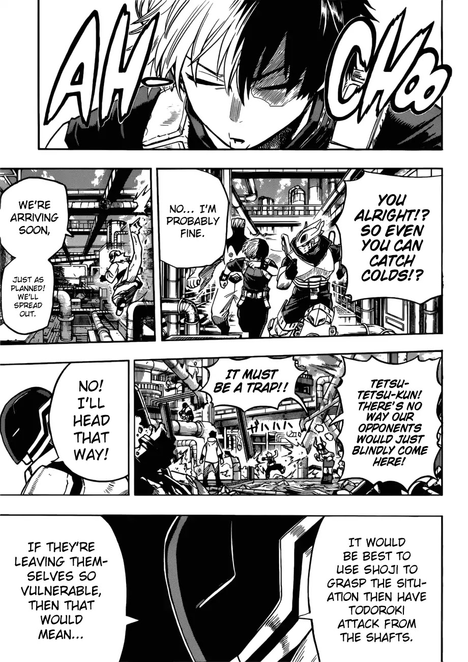 Boku No Hero Academia - Chapter 203: The Flexible Juzo Honenuki