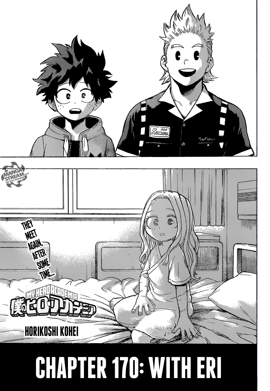 Boku No Hero Academia - Chapter 170