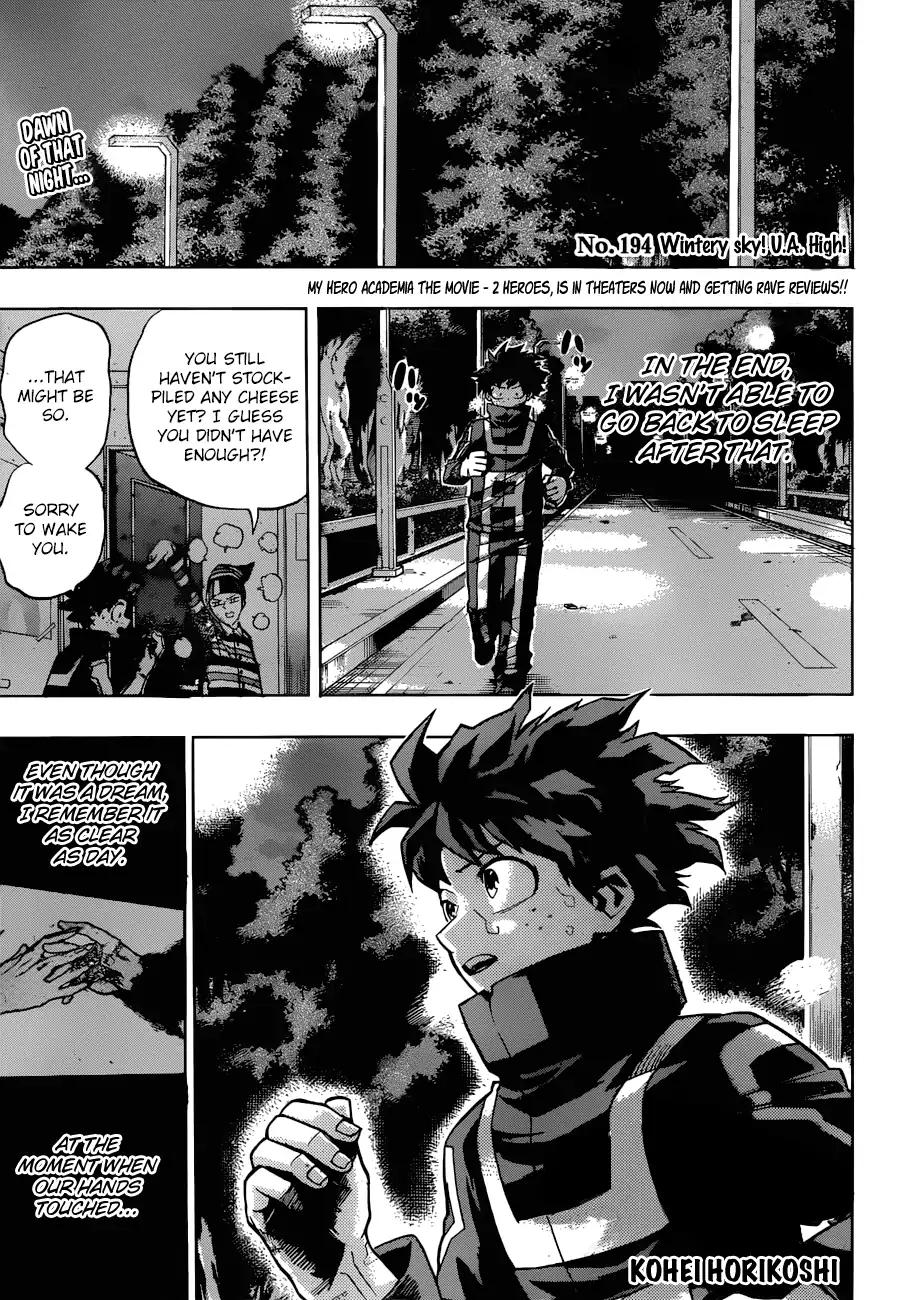 Boku No Hero Academia - Chapter 194