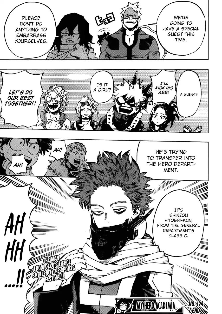 Boku No Hero Academia - Chapter 194