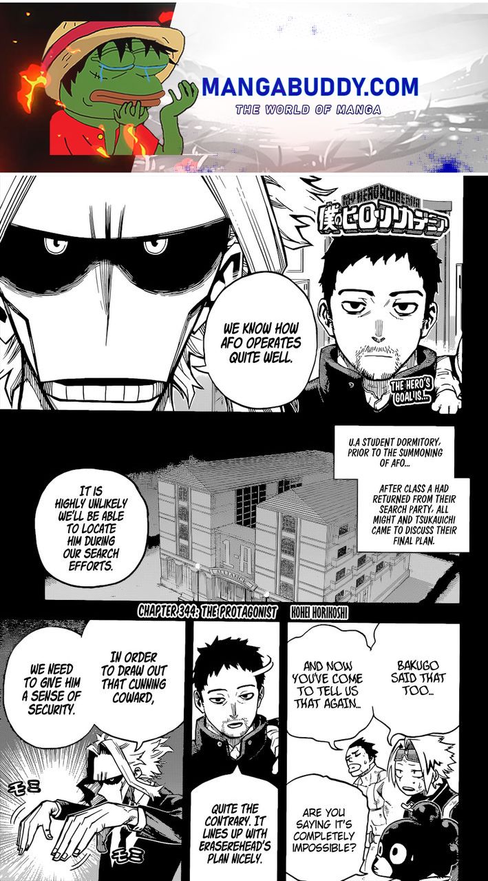 Boku No Hero Academia - Chapter 344