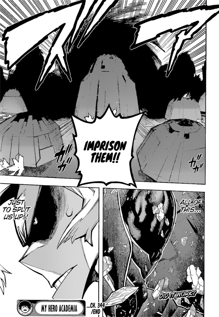 Boku No Hero Academia - Chapter 344