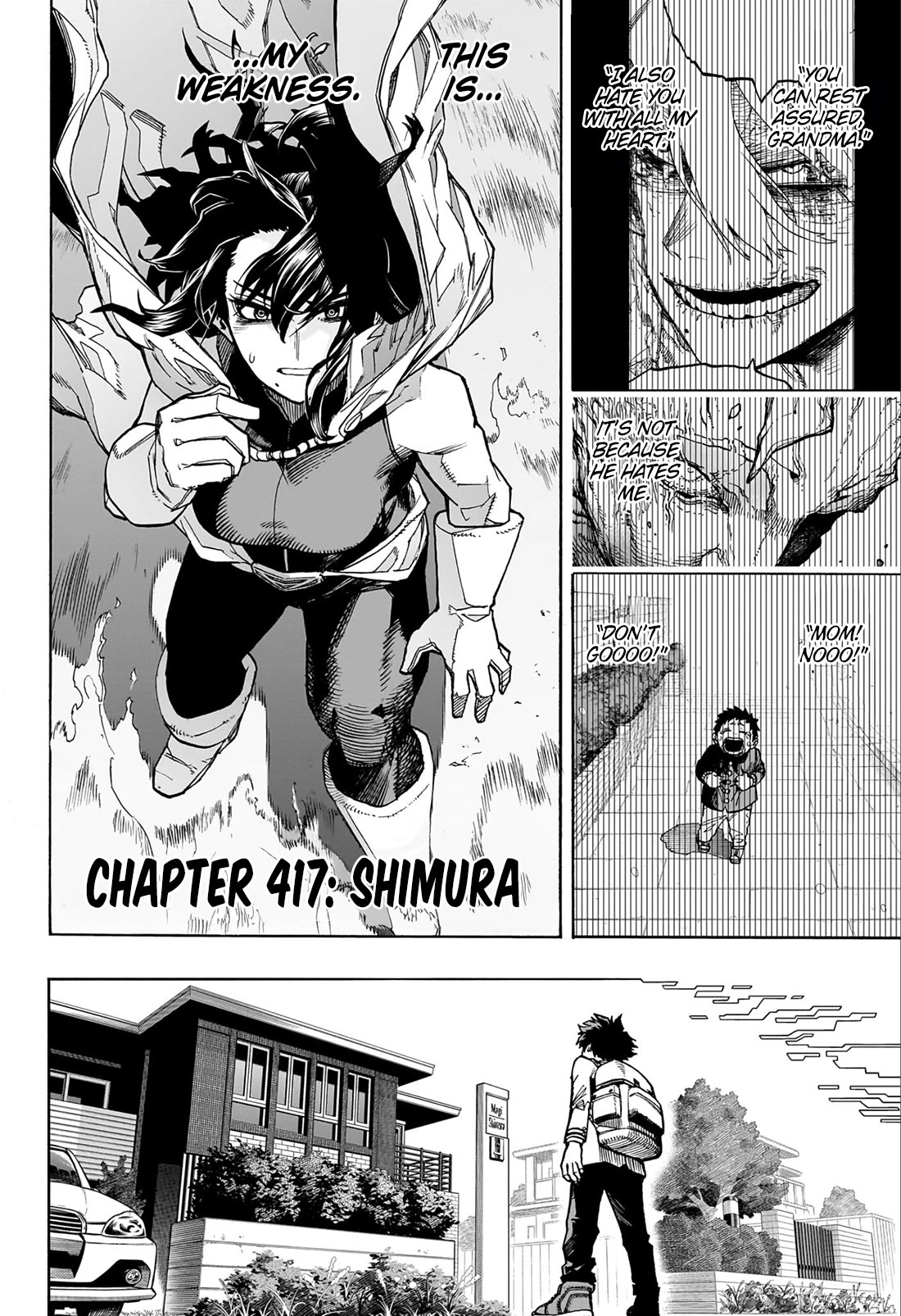 Boku No Hero Academia - Chapter 417: Shimura