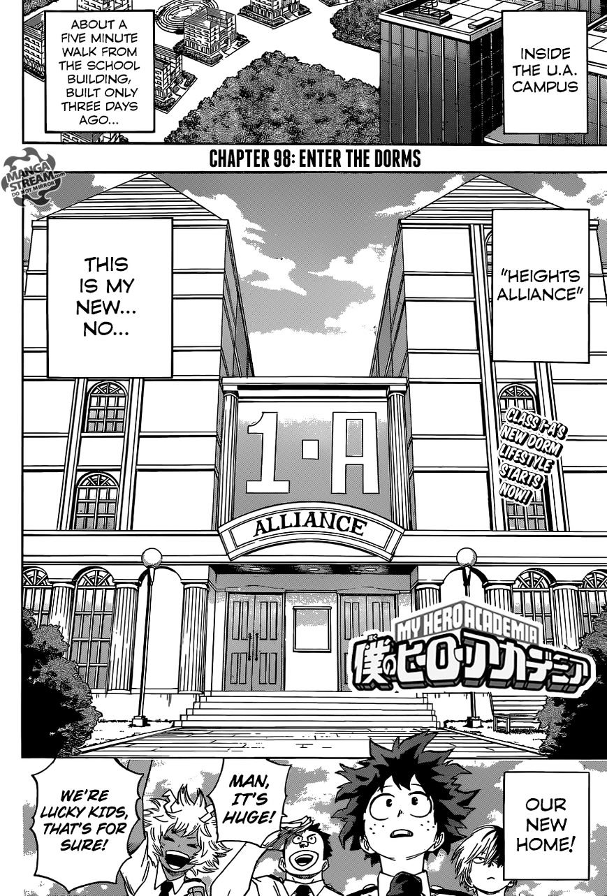 Boku No Hero Academia - Chapter 98