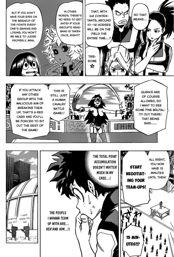 Boku No Hero Academia - Chapter 27 : Fateful Negotiations