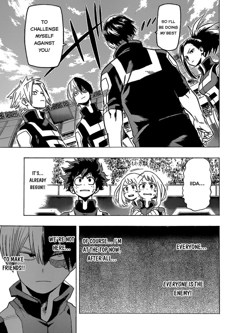 Boku No Hero Academia - Chapter 27 : Fateful Negotiations