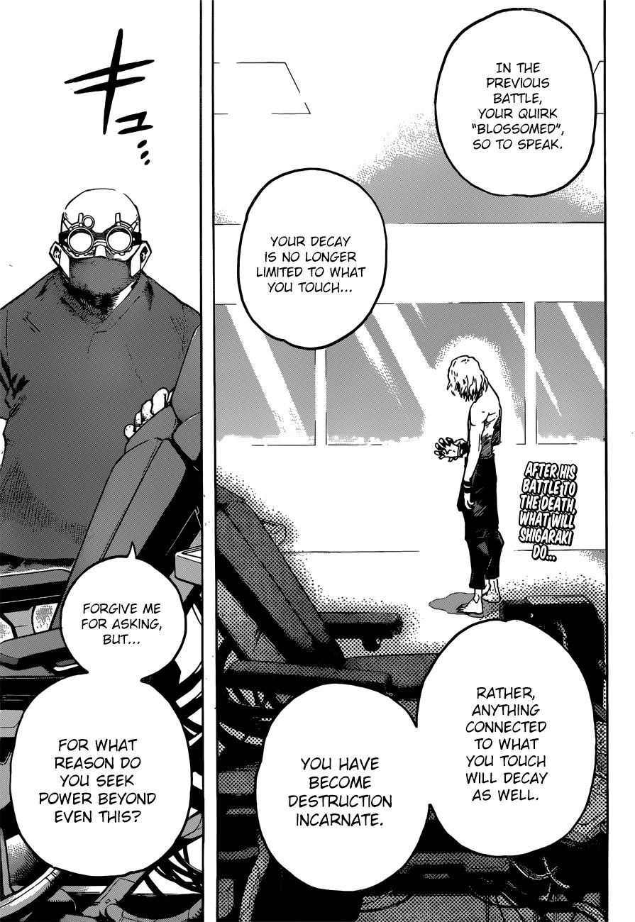 Boku No Hero Academia - Chapter 246: Message