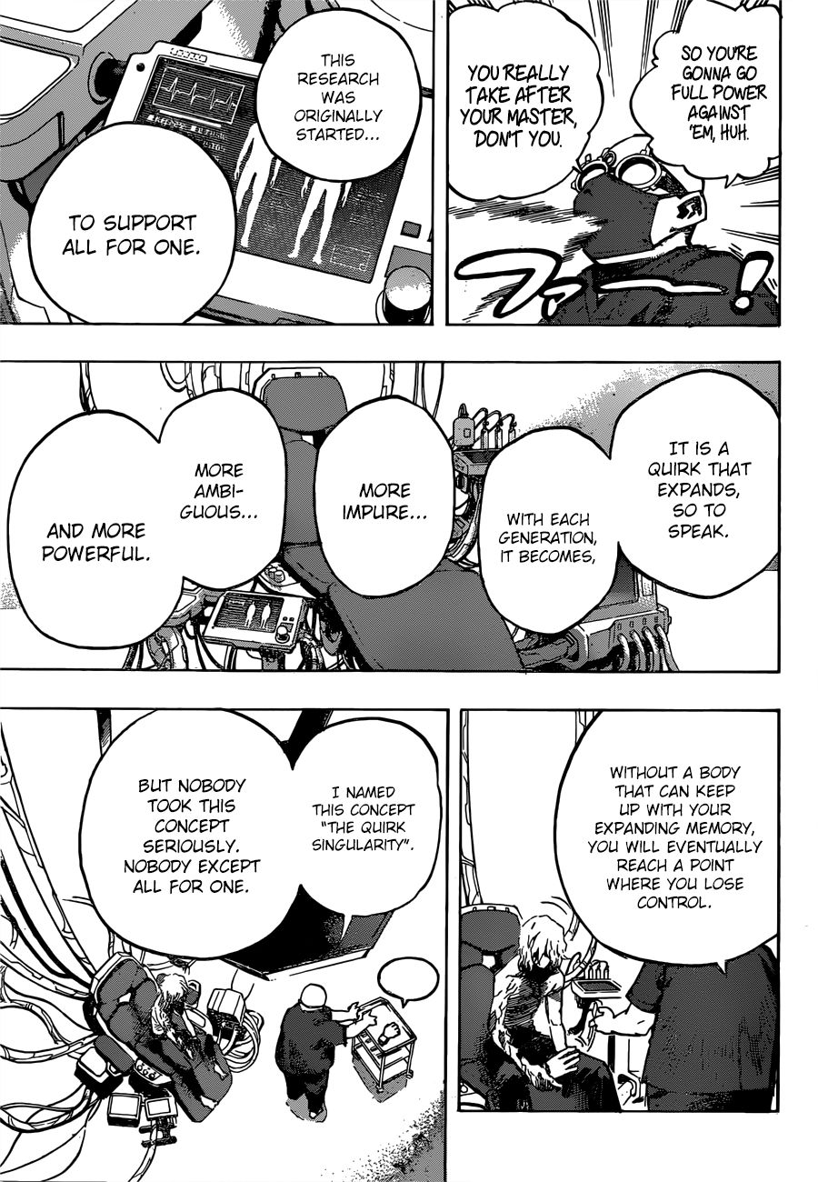 Boku No Hero Academia - Chapter 246: Message