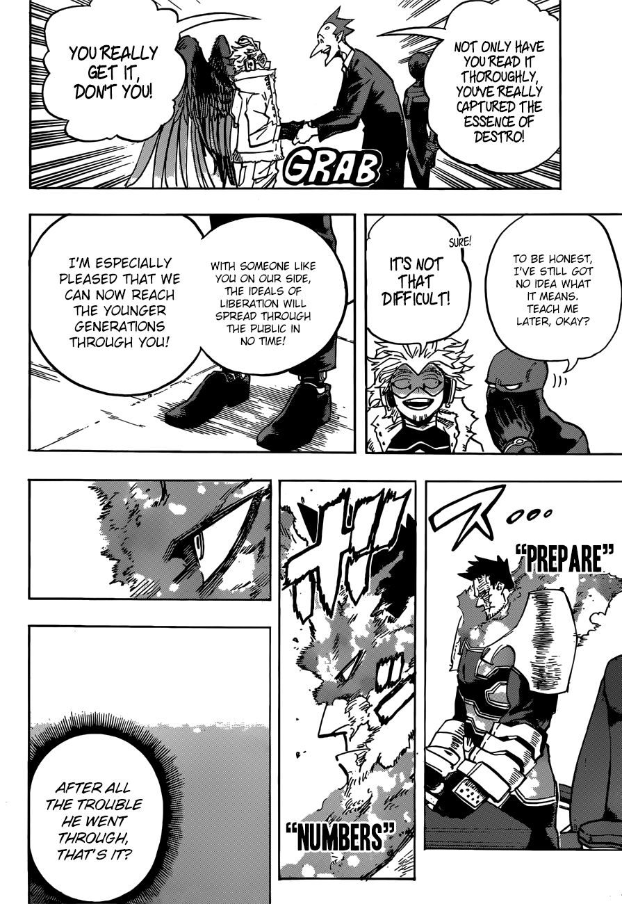 Boku No Hero Academia - Chapter 246: Message