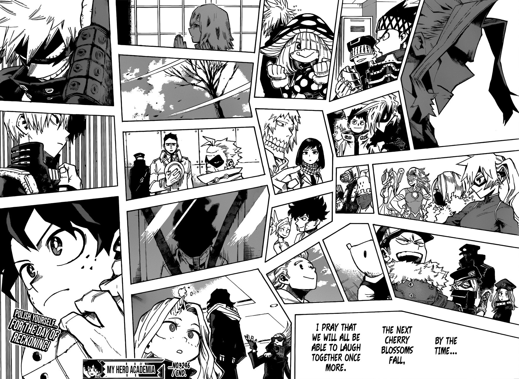 Boku No Hero Academia - Chapter 246: Message