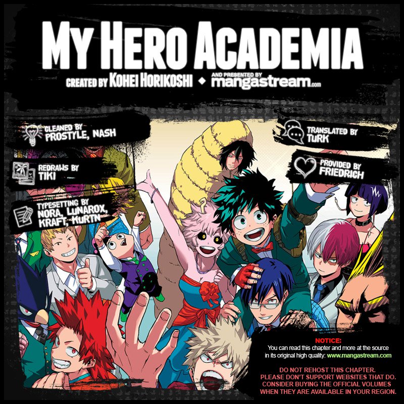 Boku No Hero Academia - Chapter 171