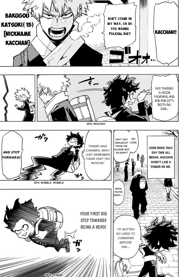 Boku No Hero Academia - Chapter 3 : Entrance Exam