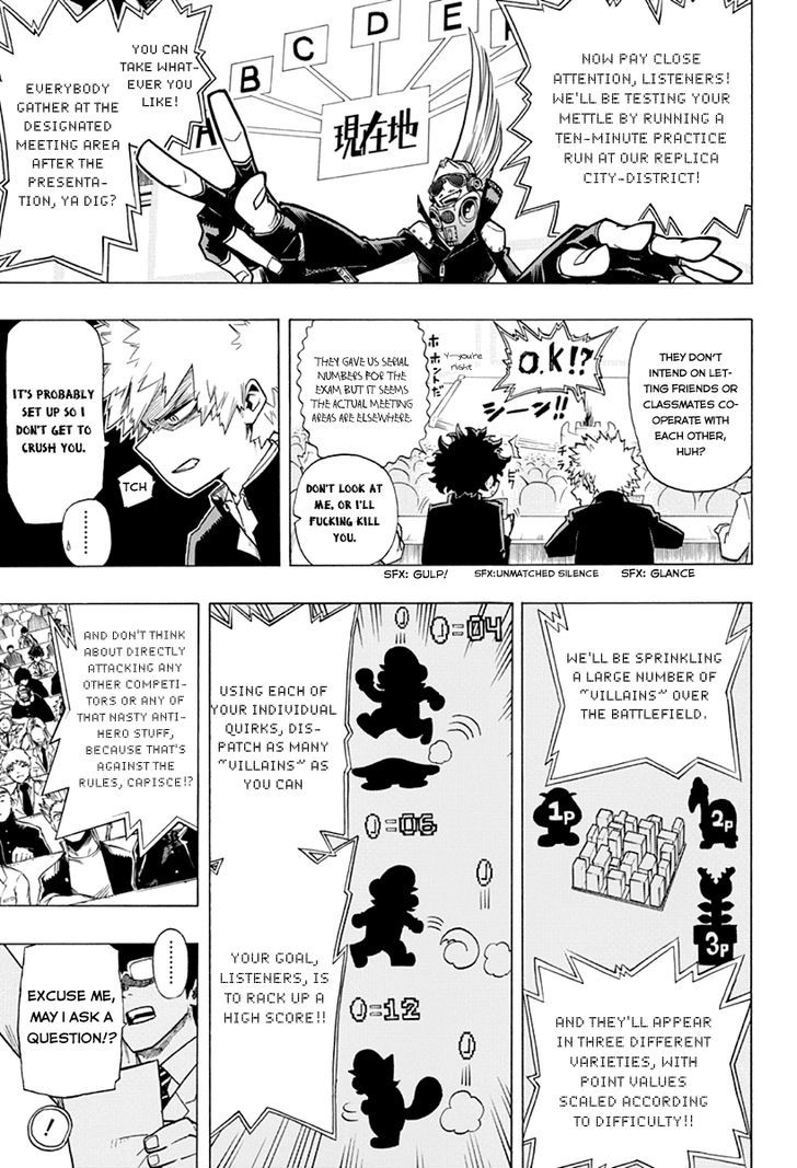 Boku No Hero Academia - Chapter 3 : Entrance Exam