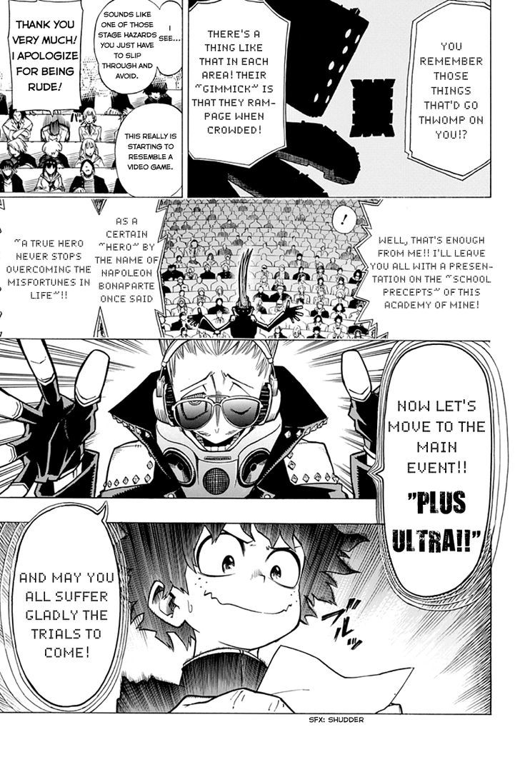 Boku No Hero Academia - Chapter 3 : Entrance Exam