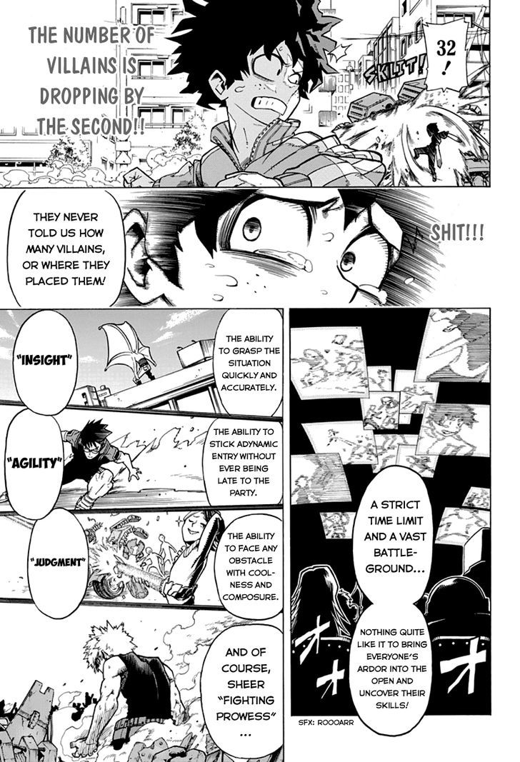 Boku No Hero Academia - Chapter 3 : Entrance Exam