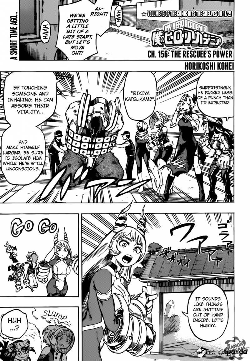 Boku No Hero Academia - Chapter 156