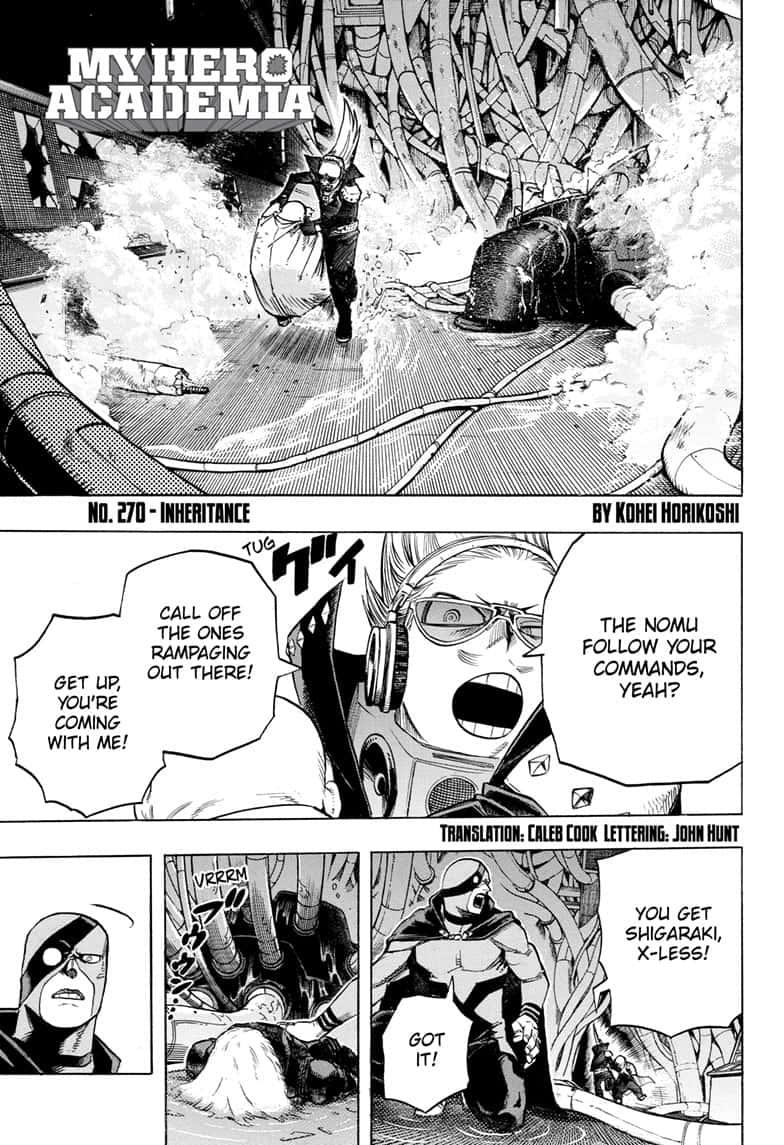 Boku No Hero Academia - Chapter 270