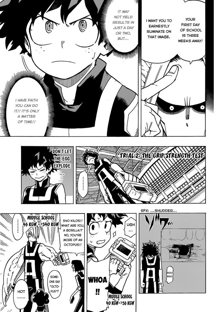 Boku No Hero Academia - Chapter 6 : What I Can Do For Now